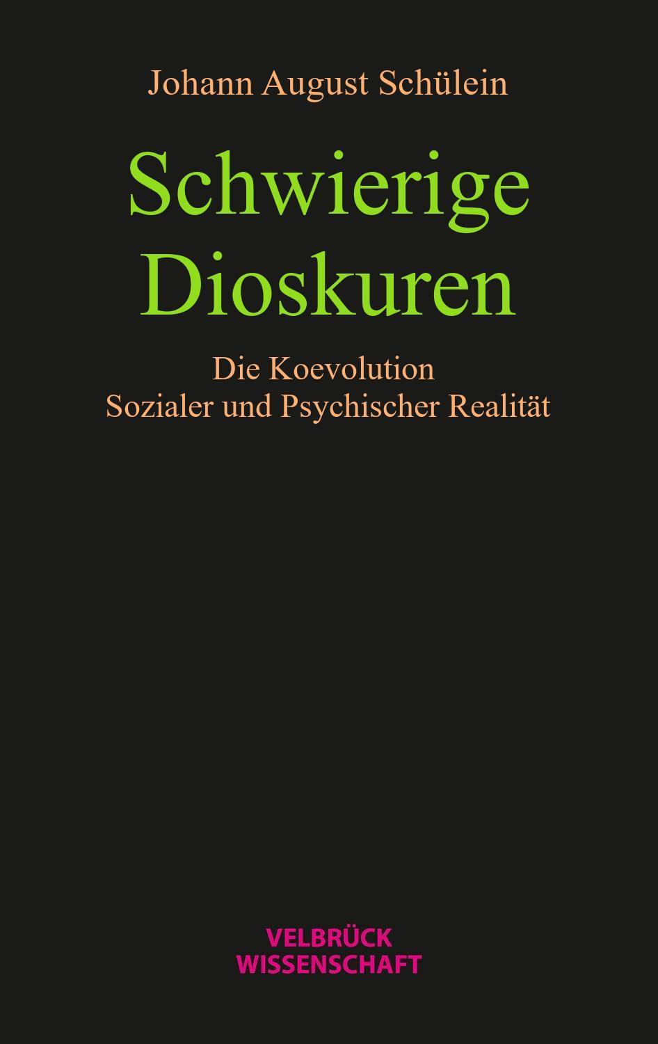 Schwierige Dioskuren
