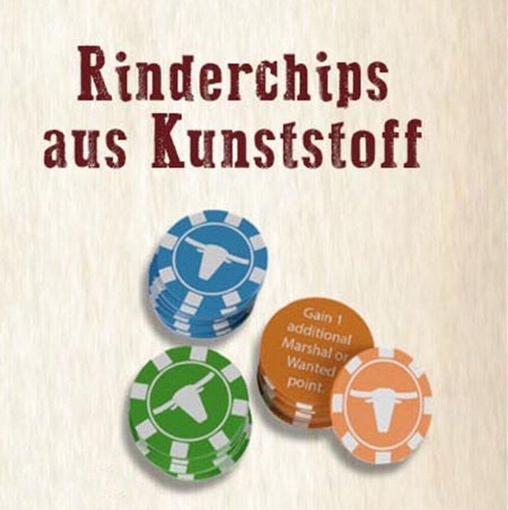 Buchcover: Western Legends (2. Edition) | Rinderchips aus Kunststoff - Zusatzmaterial
