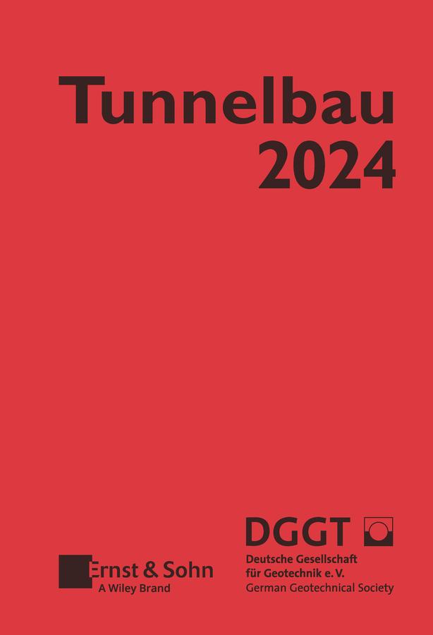 Buchcover: Taschenbuch für den Tunnelbau 2024