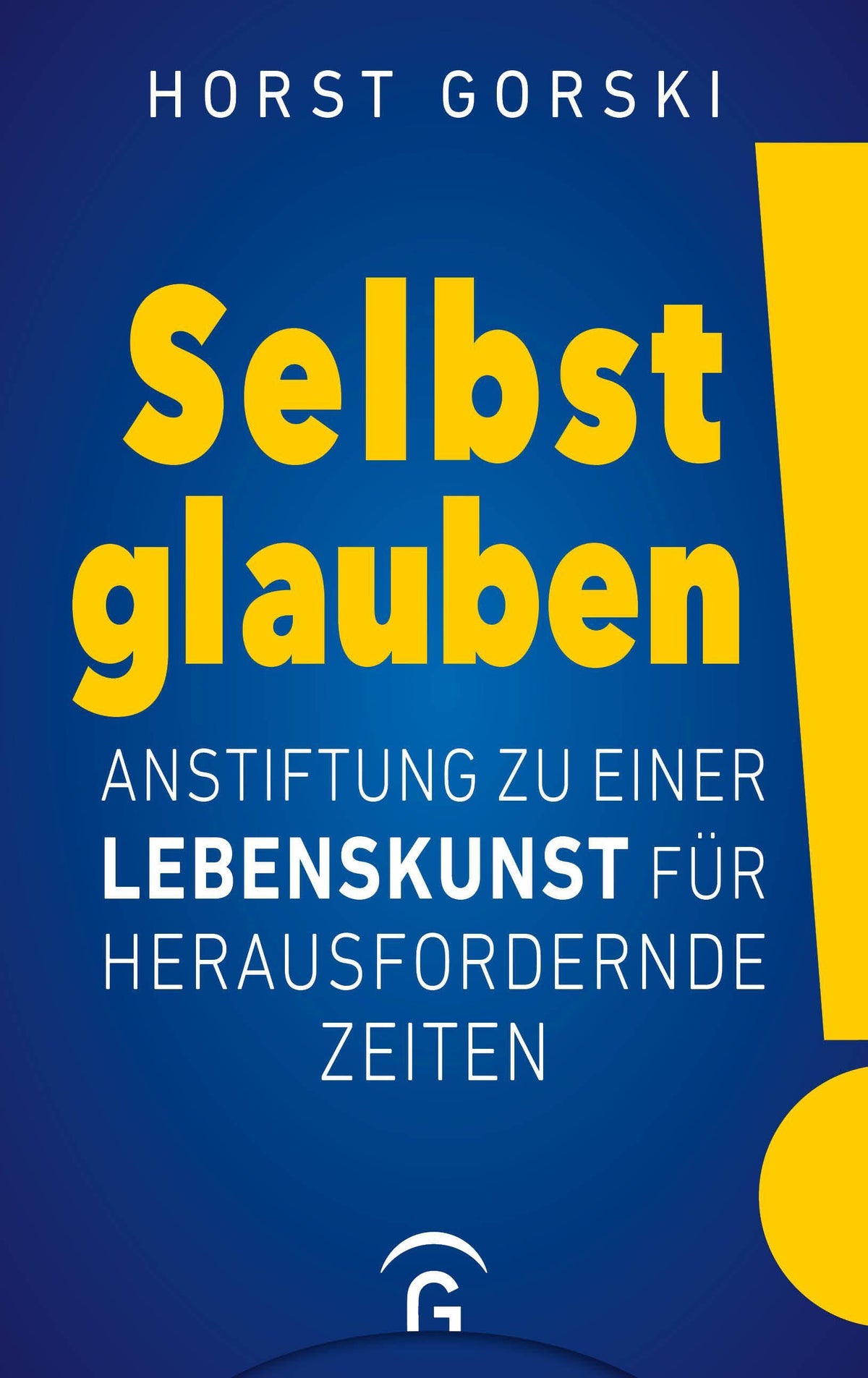 Buchcover: Selbst glauben!