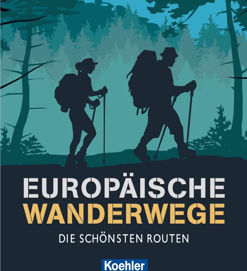 Buchcover: Europäische Wanderwege