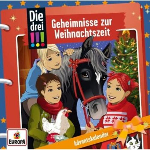 Die drei !!!: Advenstkalender -  Geheimnisse zu Weihnachtszeit
