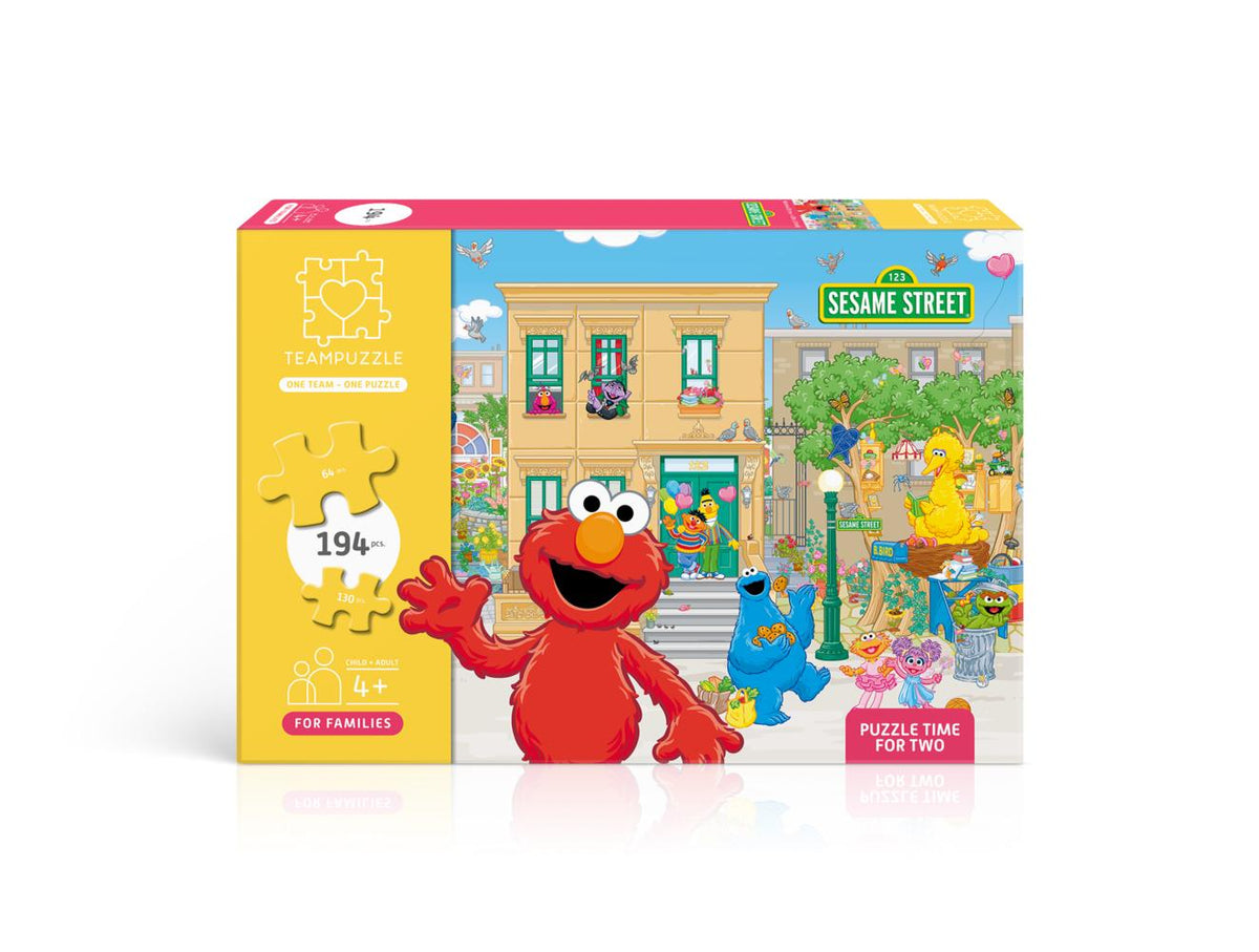 Buchcover: Sesamstrasse - Puzzle Time for Two