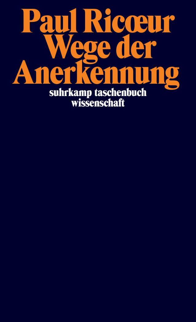 Buchcover: Wege der Anerkennung