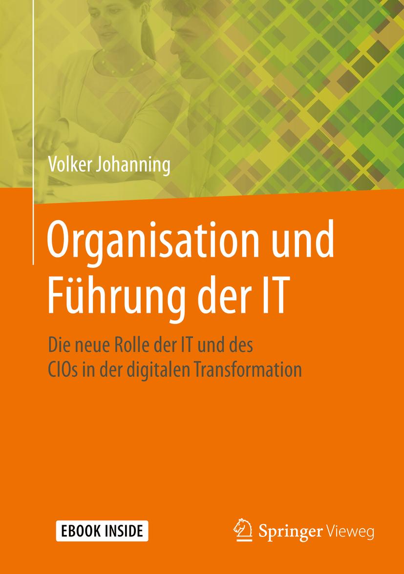 Buchcover: Organisation und Führung der IT