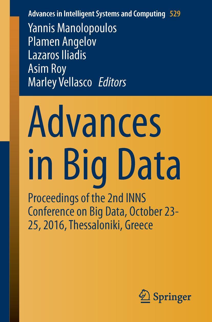 Buchcover: Advances in Big Data