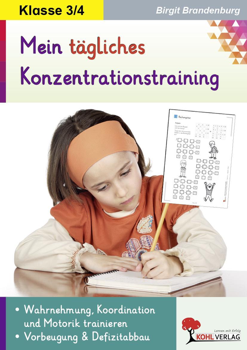Kohls Konzentrationstraining -  3.-4. Schuljahr