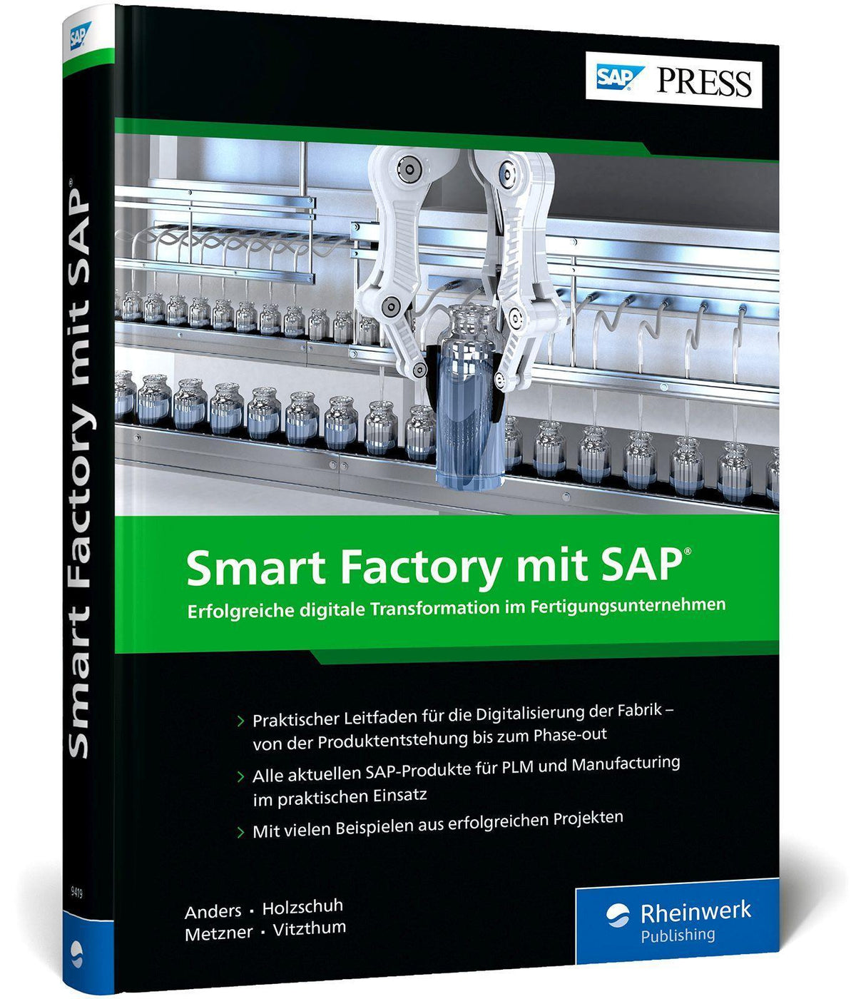 Buchcover: Smart Factory mit SAP