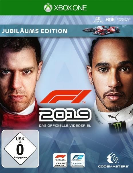 F1 2019,1 Xbox One-Blu-ray Disc (Jubiläums Edition)