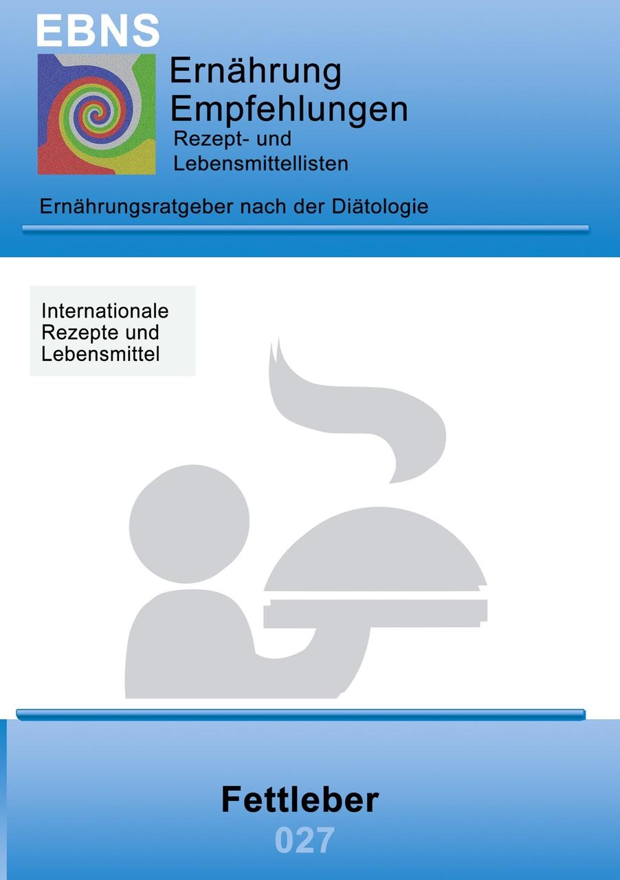 Buchcover: Ernährung bei Fettleber