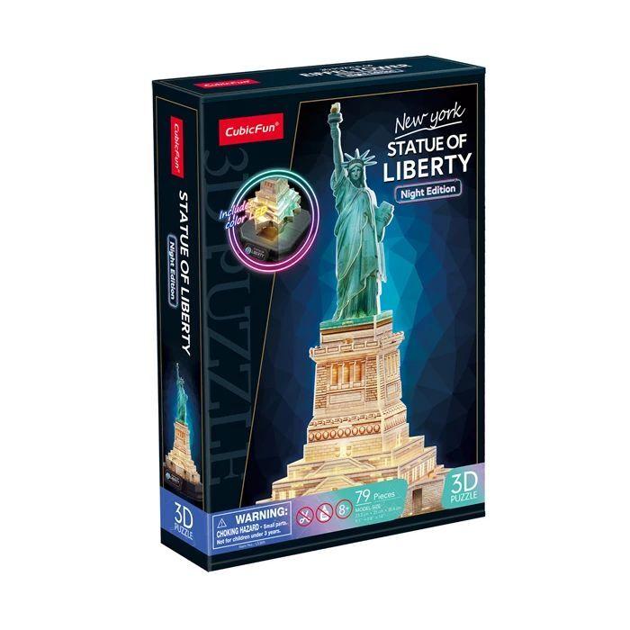 Buchcover: 3D Puzzle Freiheitsstatue, New York LED