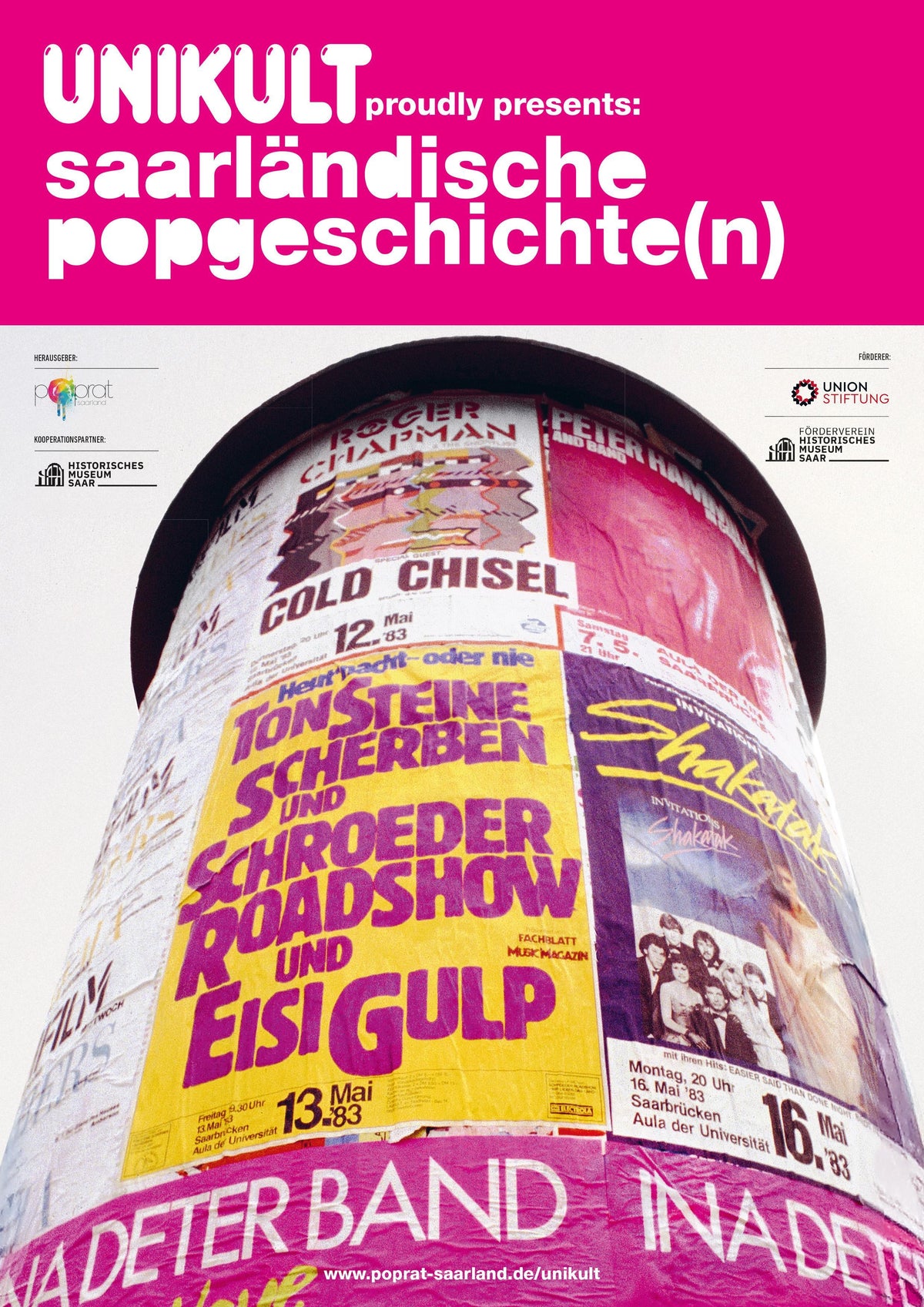 Buchcover: UNIKULT proudly presents: Saarländische Popgeschichte(n)!