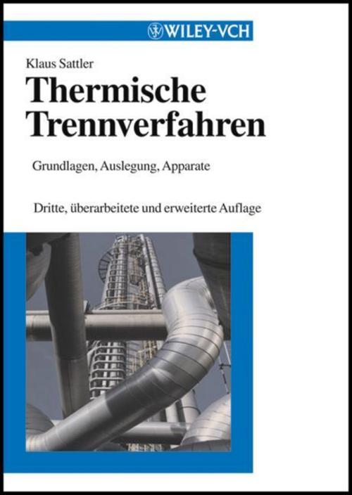Buchcover: Thermische Trennverfahren