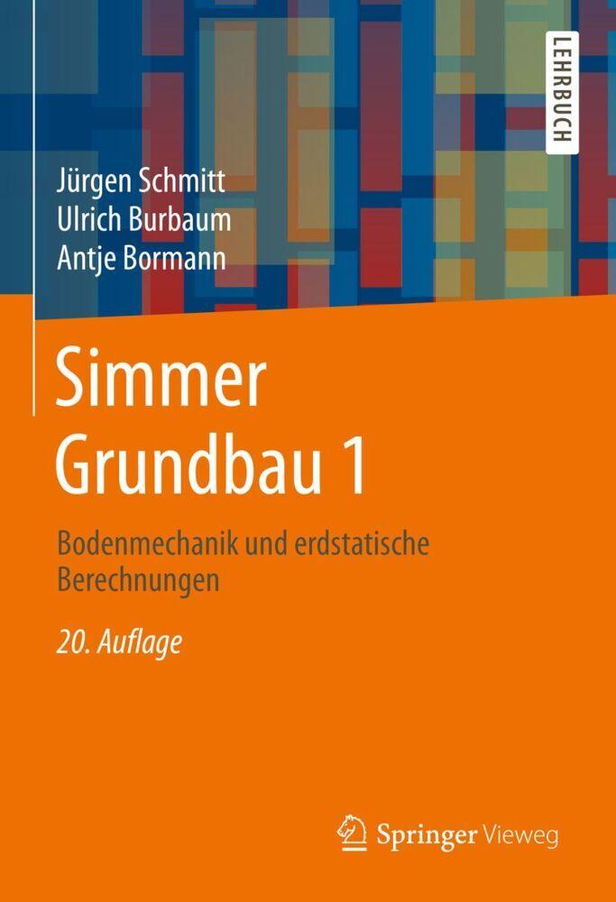 Buchcover: Simmer Grundbau 1