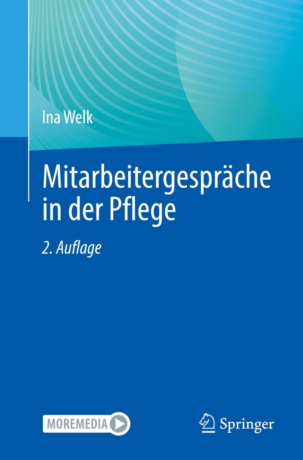 Buchcover: Mitarbeitergespräche in der Pflege