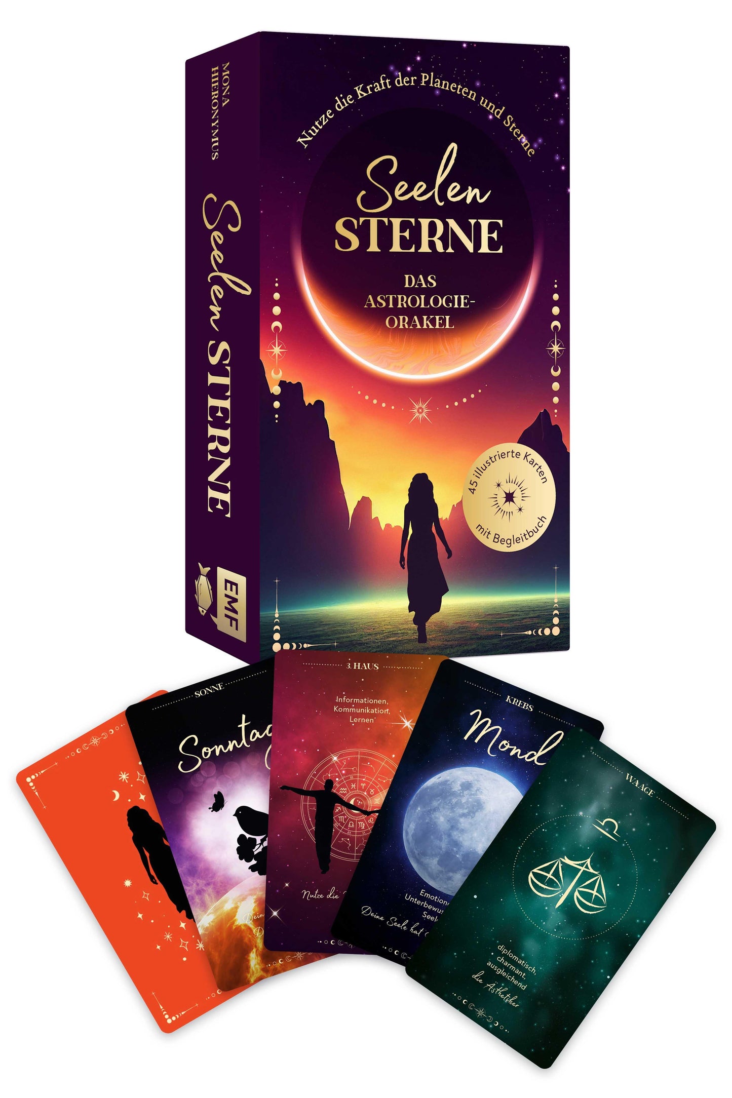 Orakel-Kartenset: Seelensterne - Das Astrologie-Orakel