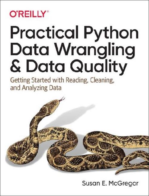 Buchcover: Practical Python Data Wrangling and Data Quality