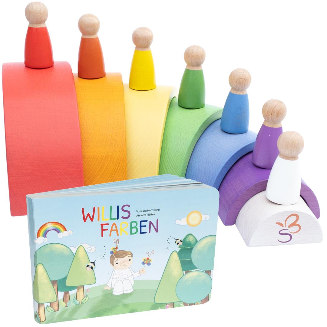 Buchcover: Willis Regenbogenwelt