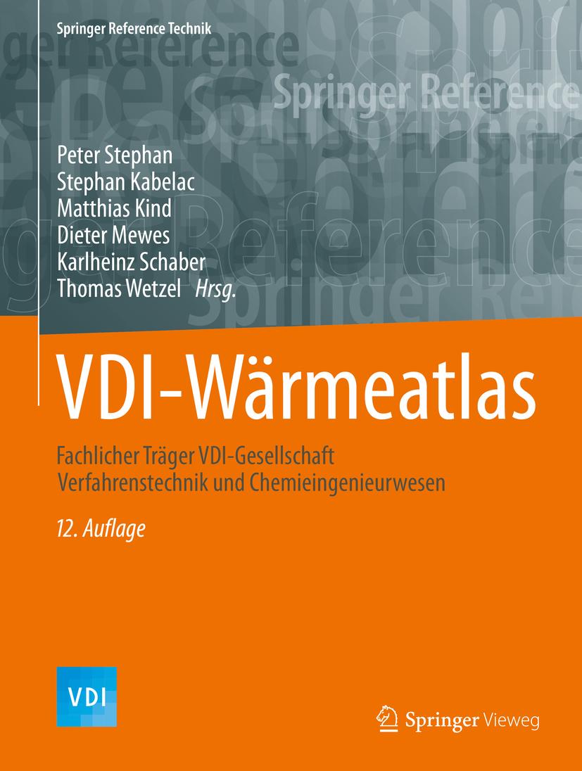 Buchcover: VDI-Wärmeatlas