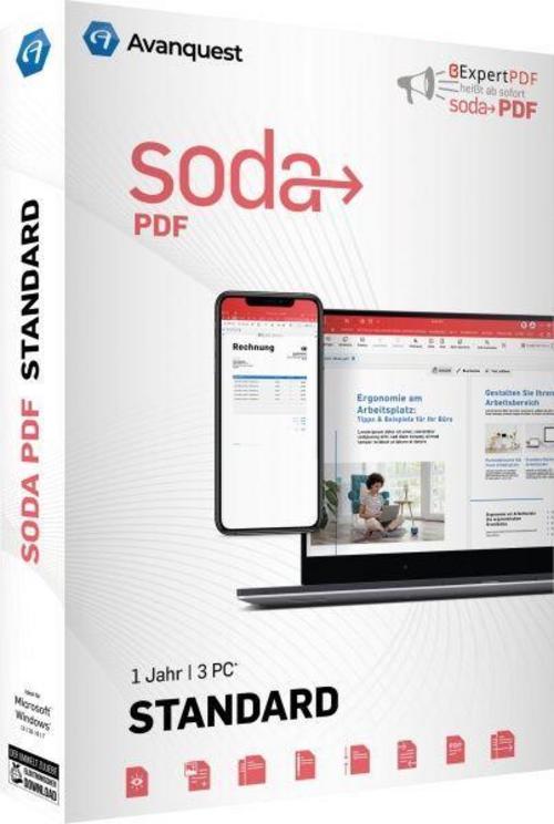Soda PDF Standard,Code in a Box