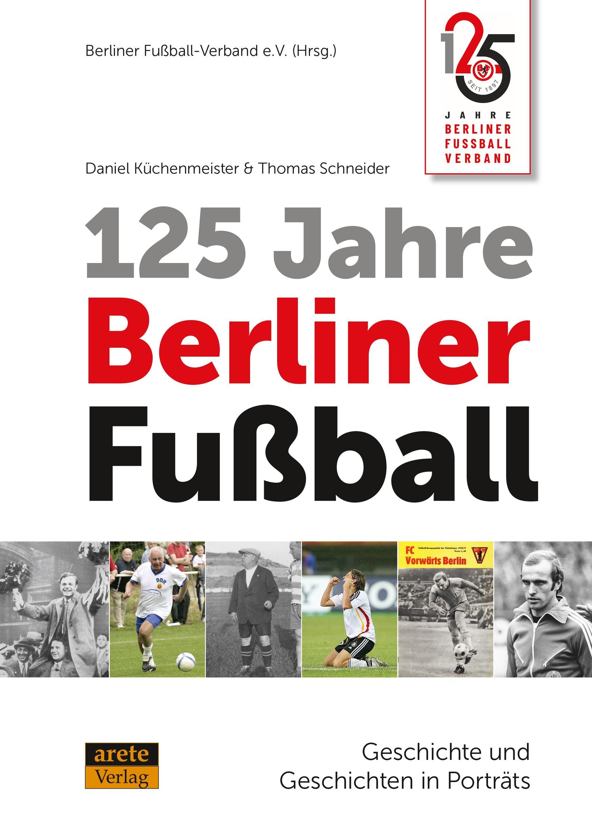 Buchcover: 125 Jahre Berliner Fußball