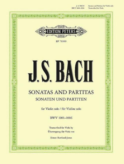 Buchcover: Sonaten & Partiten BWV 1001-1006