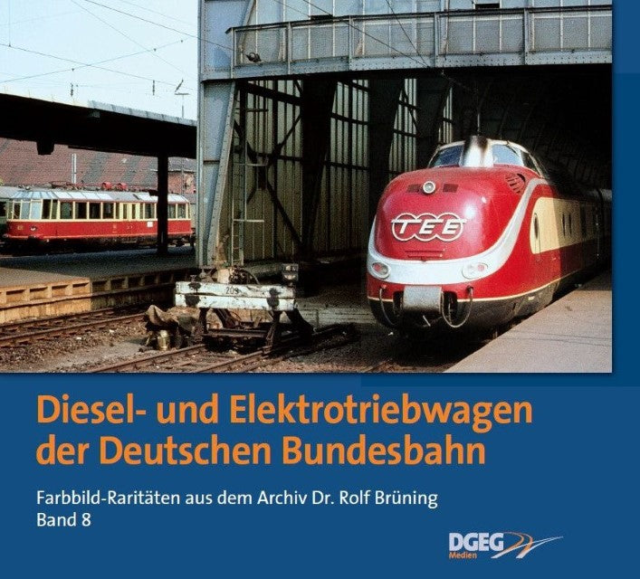 Buchcover: Diesel- und Elektrotriebwagen der DB