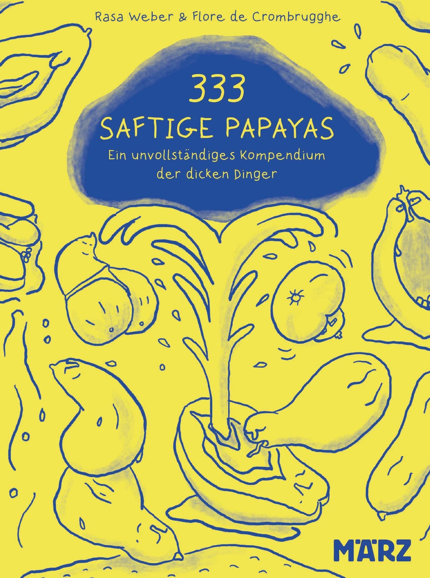 Buchcover: 333 saftige Papayas