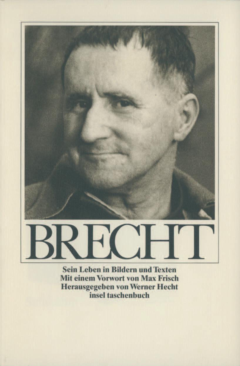 Buchcover: Bertolt Brecht. Sein Leben in Bildern und Texten