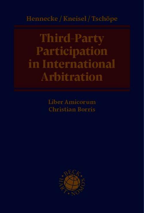 Third-Party Participation in International Arbitration