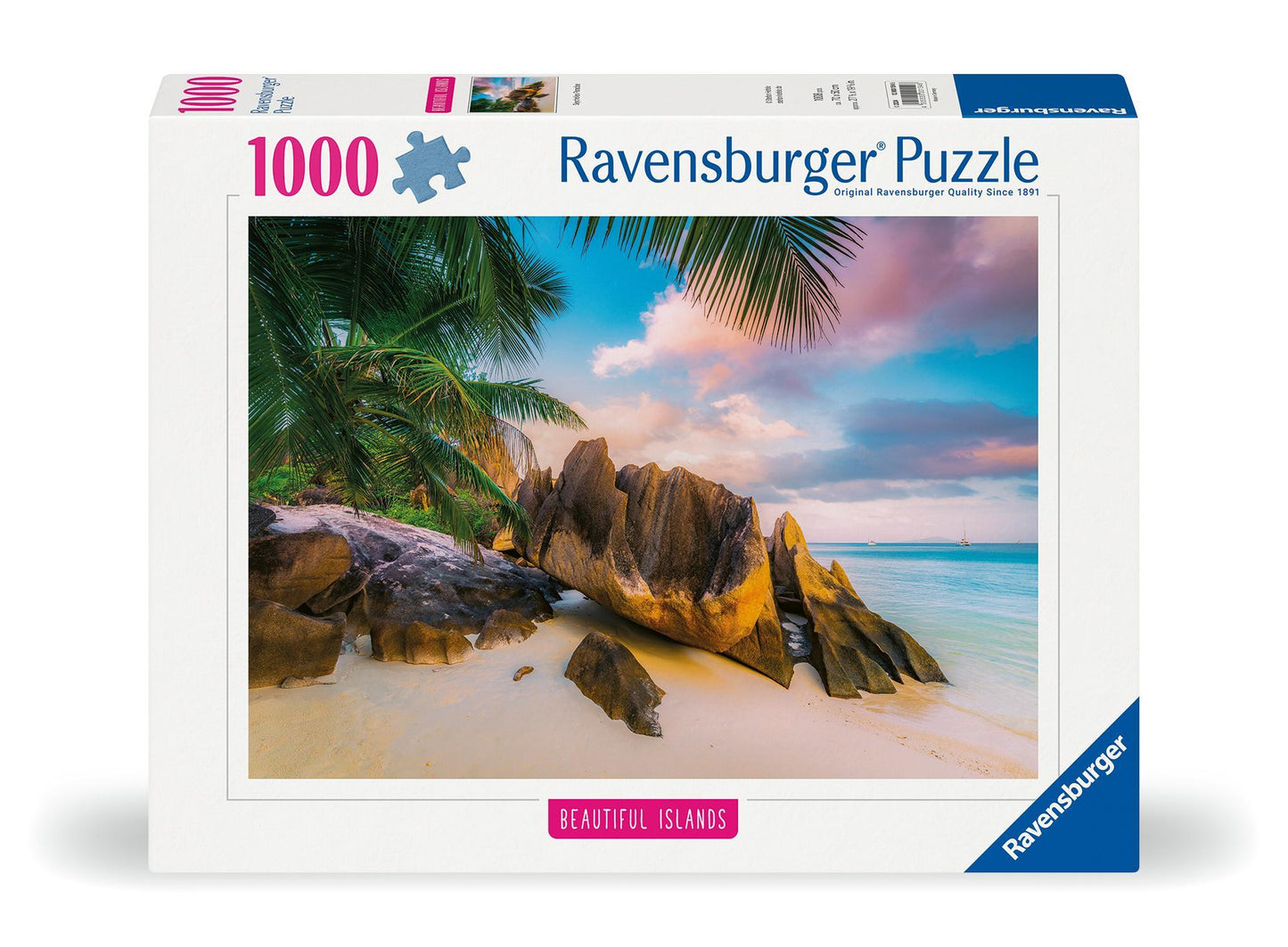 Erwachsenenpuzzle 1000 Teile - Seychellen