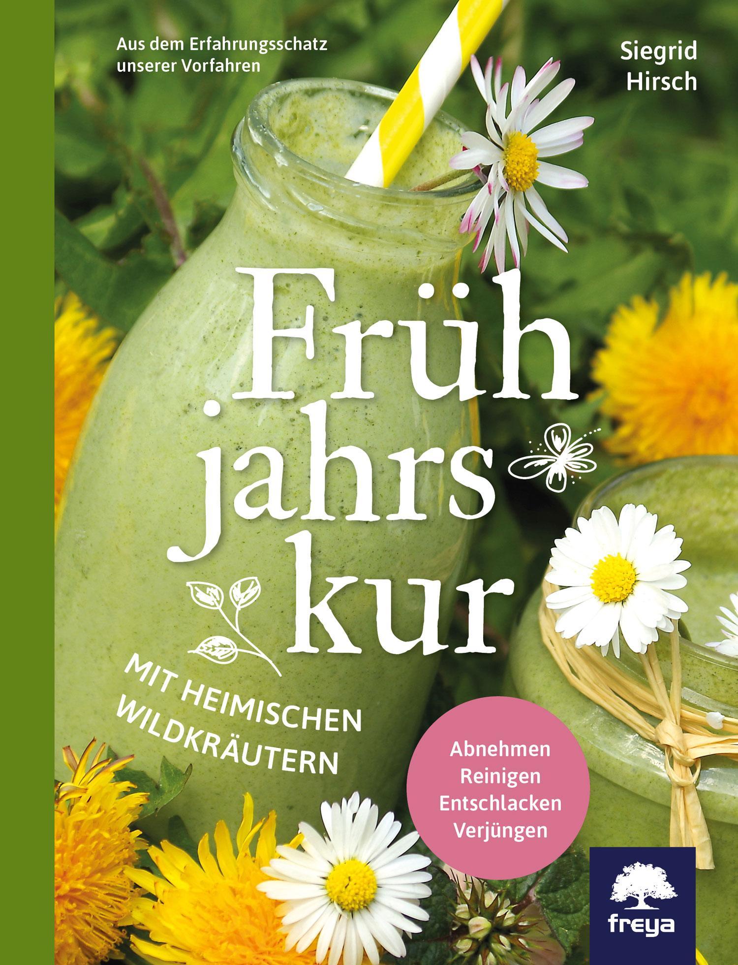 Buchcover: Frühjahrskur mit heimischen Wildkräutern
