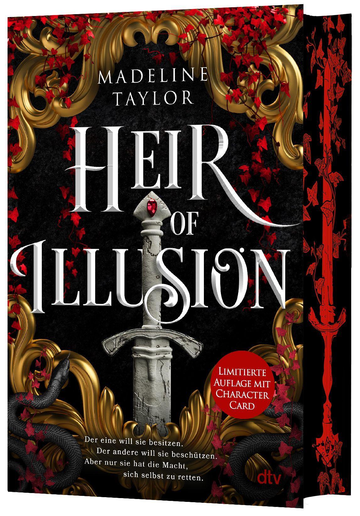 Heir of Illusion: Temporeiche Fantasy Romance in einer Welt voll magischer Fae, mysteriöser Götter, Intrigen und Verrat | Mit hochwertiger Ausstattung und Farbschnitt in limitierter Auflage
