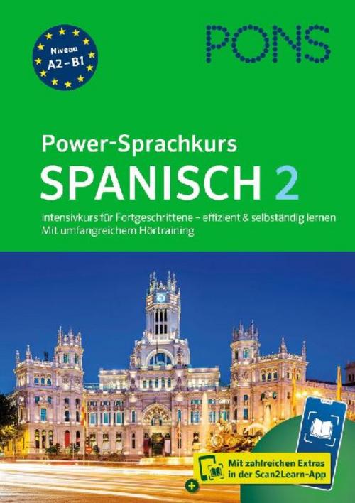Buchcover: PONS Power-Sprachkurs Spanisch 2