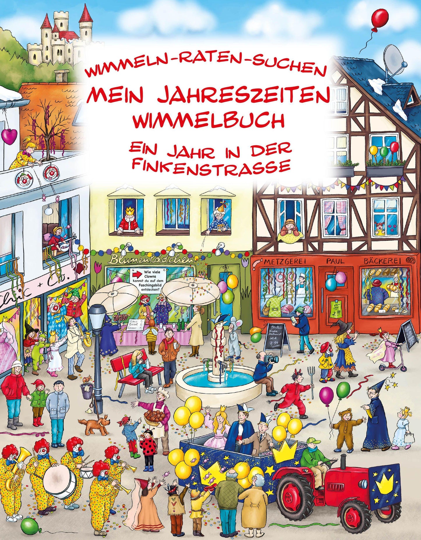 Mein Jahreszeiten Wimmelbuch