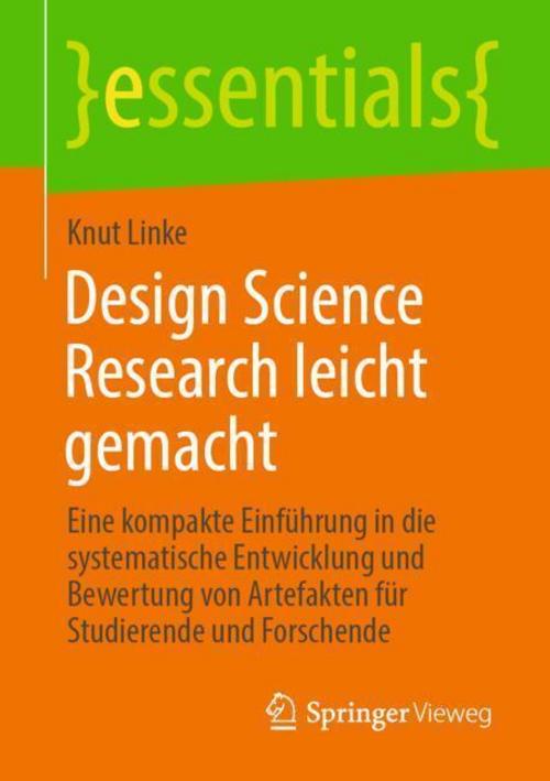 Buchcover: Design Science Research leicht gemacht