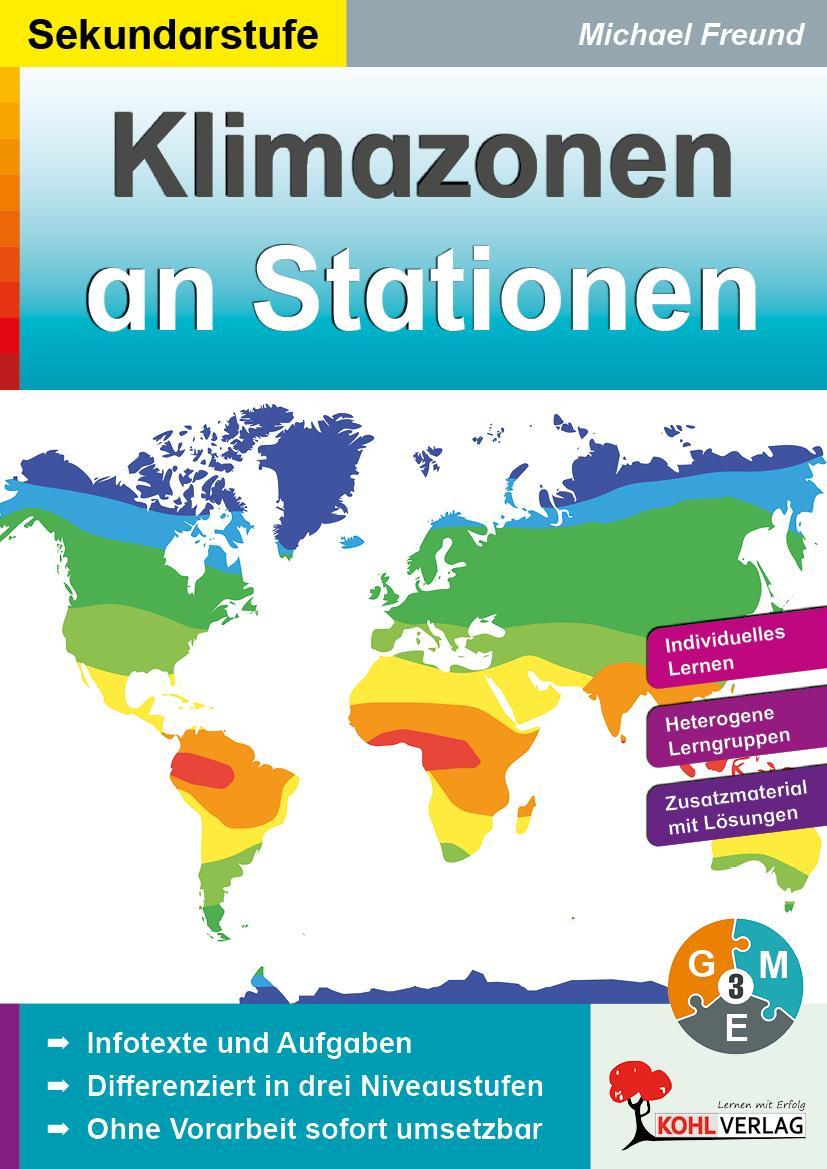 Klimazonen an Stationen