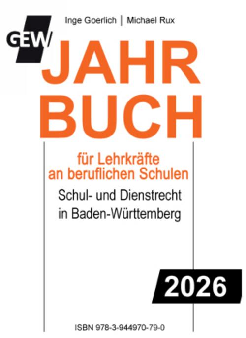 GEW-Jahrbuch 2026 für Lehrkräfte an berufliche Schulen