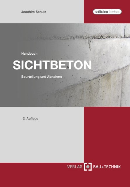 Buchcover: Handbuch Sichtbeton