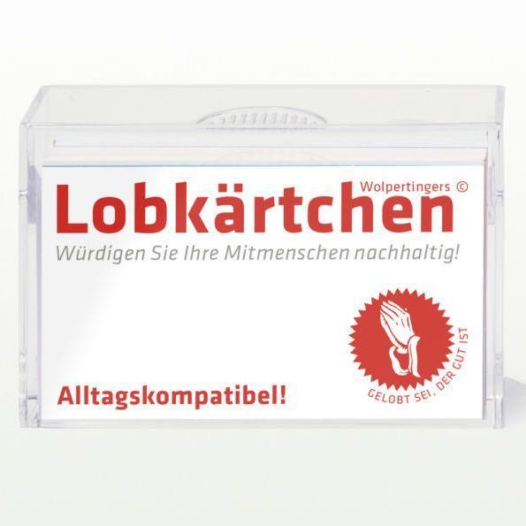 Lobkärtchen Erwachsene / 100 Papierkärtchen