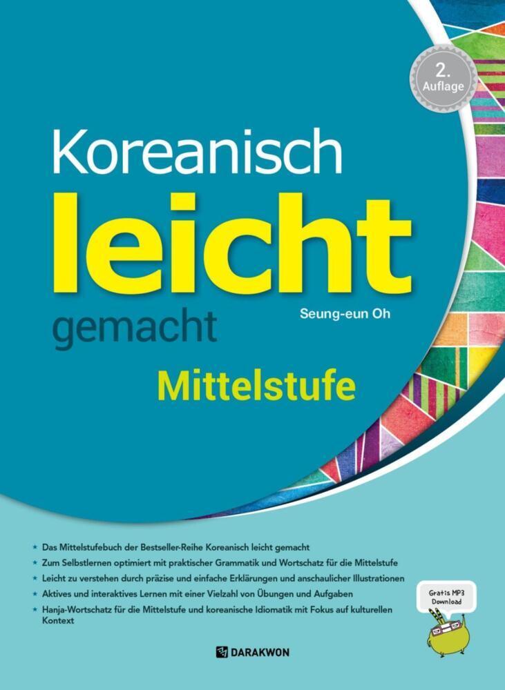 Koreanisch leicht gemacht Mittelstufe B1-B2, 2nd ed