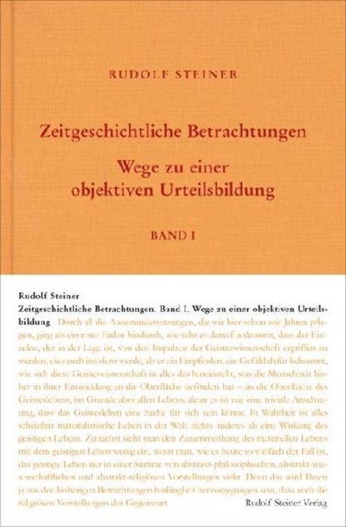 Buchcover: Zeitgeschichtliche Betrachtungen