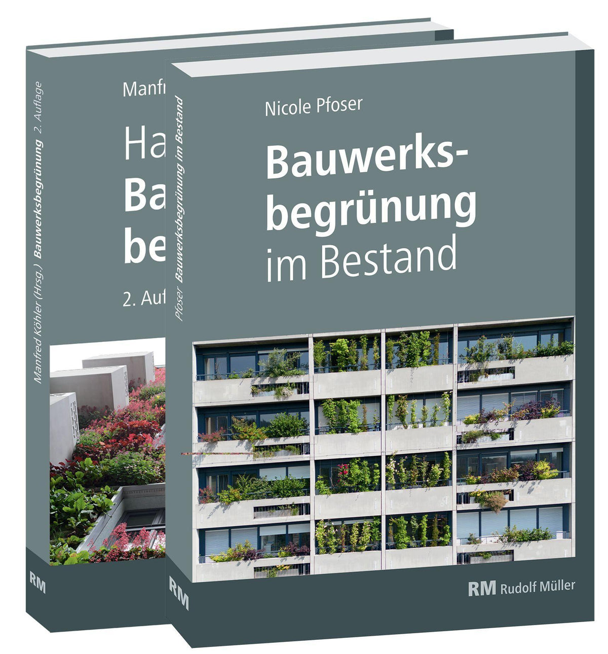 Buchcover: Buchpaket: Handbuch Bauwerksbegrünung und Bauwerksbegrünung im Bestand
