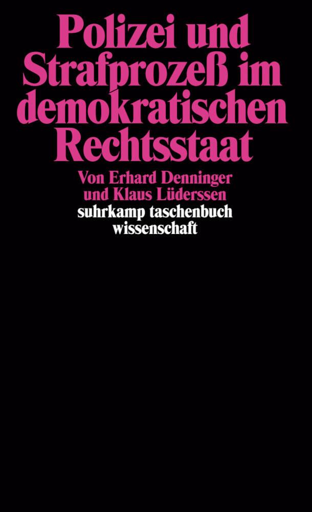 Buchcover: Polizei und Strafprozeß im demokratischen Rechtsstaat