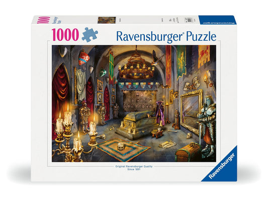 Erwachsenenpuzzle 1000 Teile - Das Schloss des Vampirs