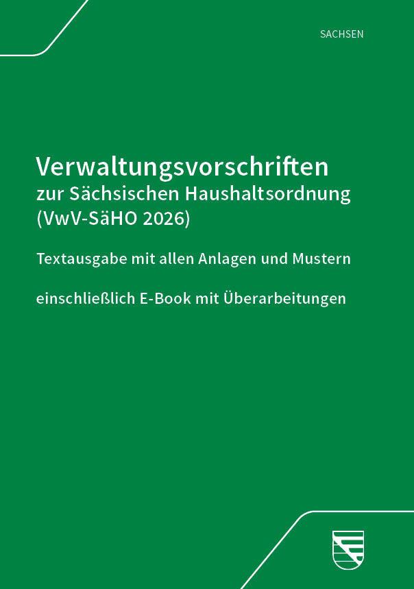 VwV zur Sächsischen Haushaltsordnung (VwV-SäHO 2026)