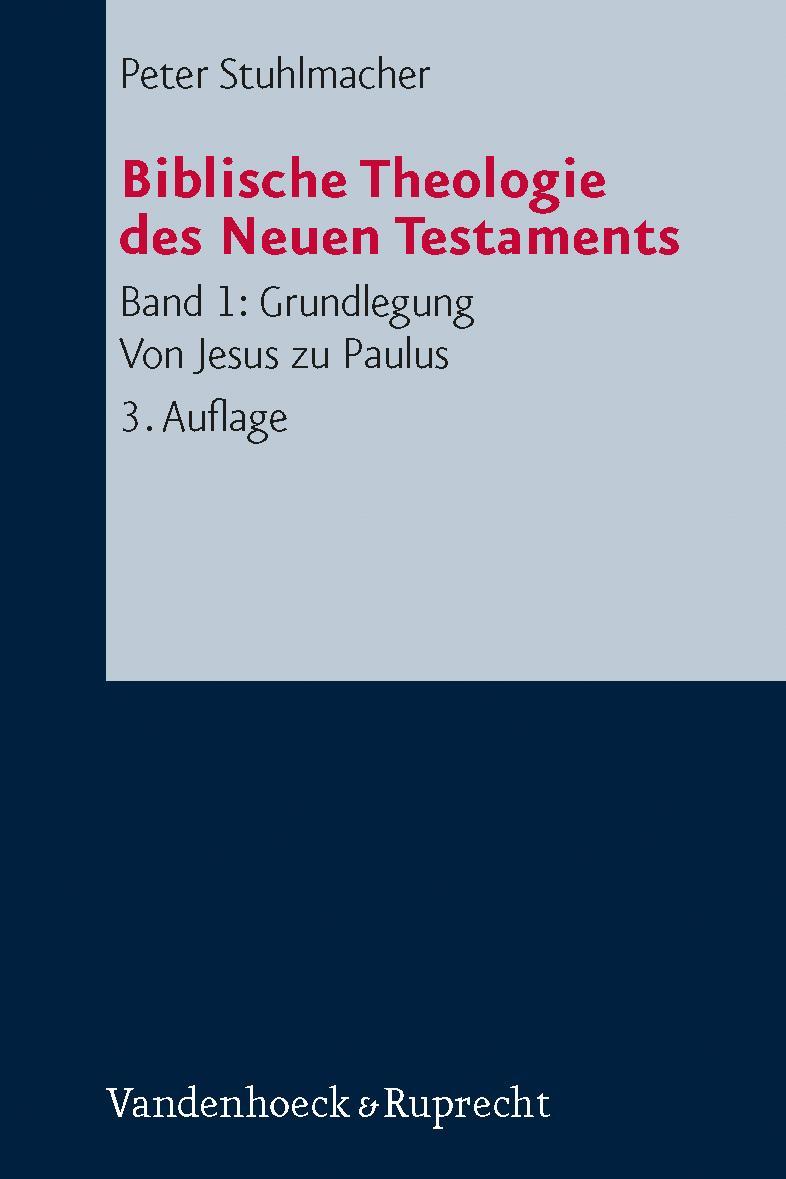 Buchcover: Biblische Theologie des Neuen Testaments 1