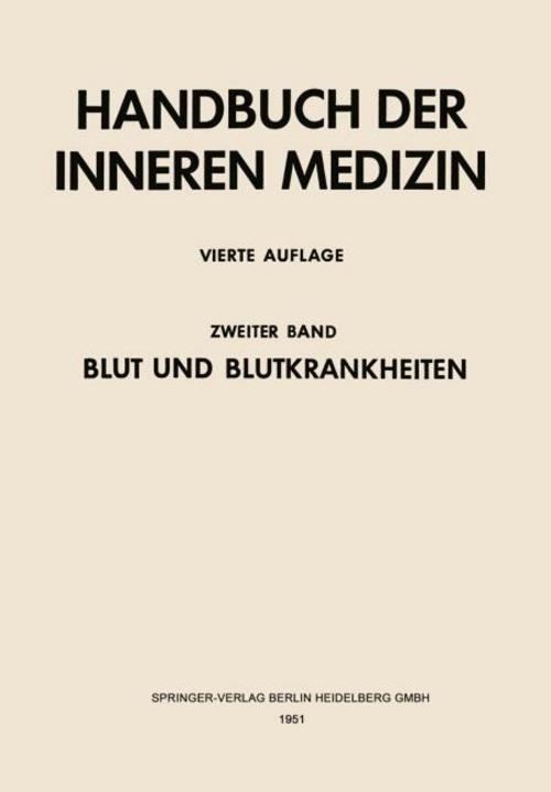 Buchcover: Blut und Blutkrankheiten. 0