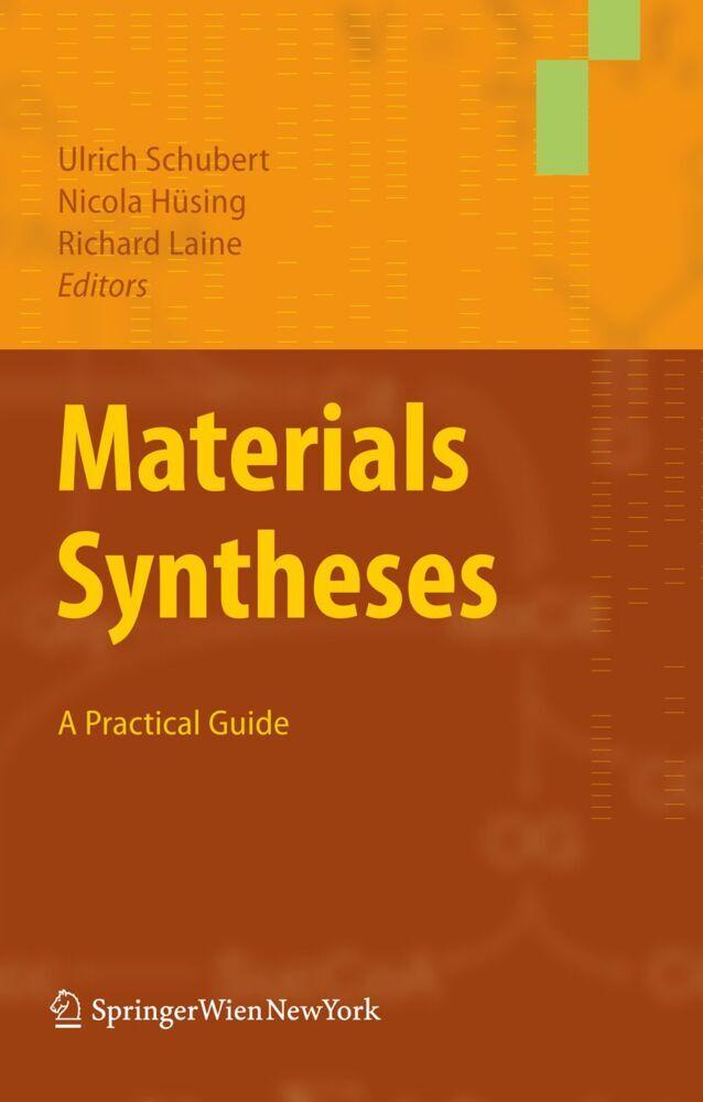 Buchcover: Materials Syntheses