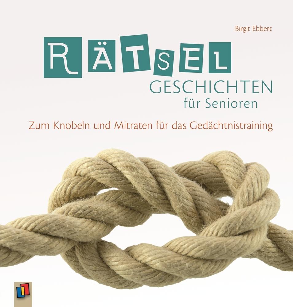 Buchcover: Rätselgeschichten für Senioren
